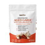 [en] NATI+ Odourless Aged Garlic with CoQ10 Ubiquinol + K2, 60 capsules